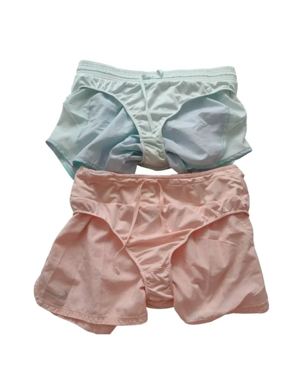 Nike Dri Fit Running Shorts M Lot of 2 Pastel Athletic Crew Gym Workout Wear